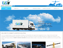 Tablet Screenshot of clogisticsolution.com